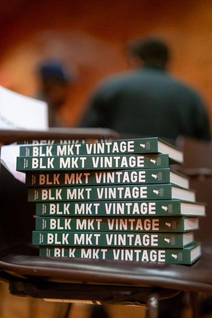 Hardcover &quot;BLK MKT Vintage: Reclaiming Objects and Curiosities That Tell Black Stories&quot;