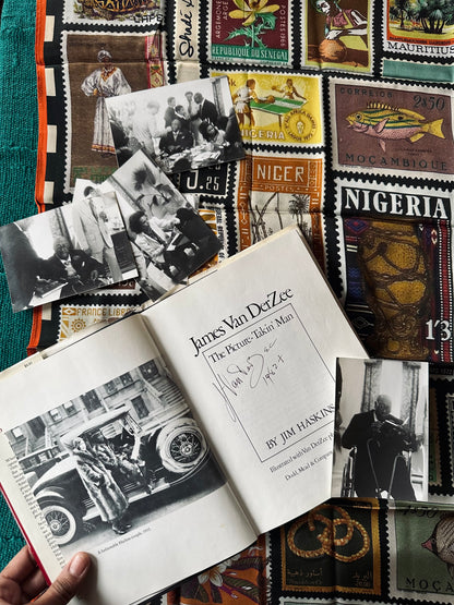 Vintage SIGNED “James Van Der Zee: The Picture-Takin’ Man” &amp; Photos