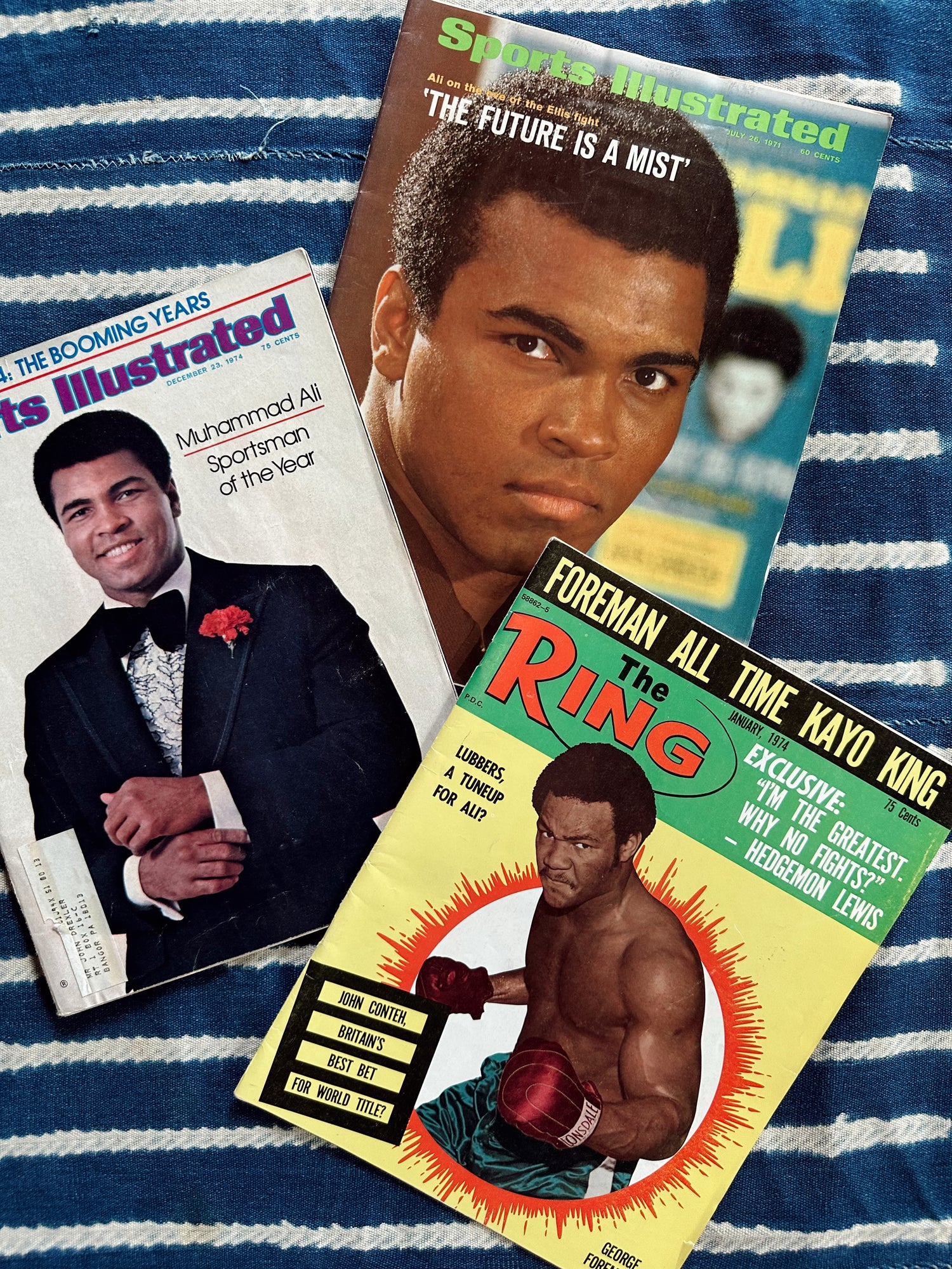 Vintage Boxing Magazine Issues (Please Select)