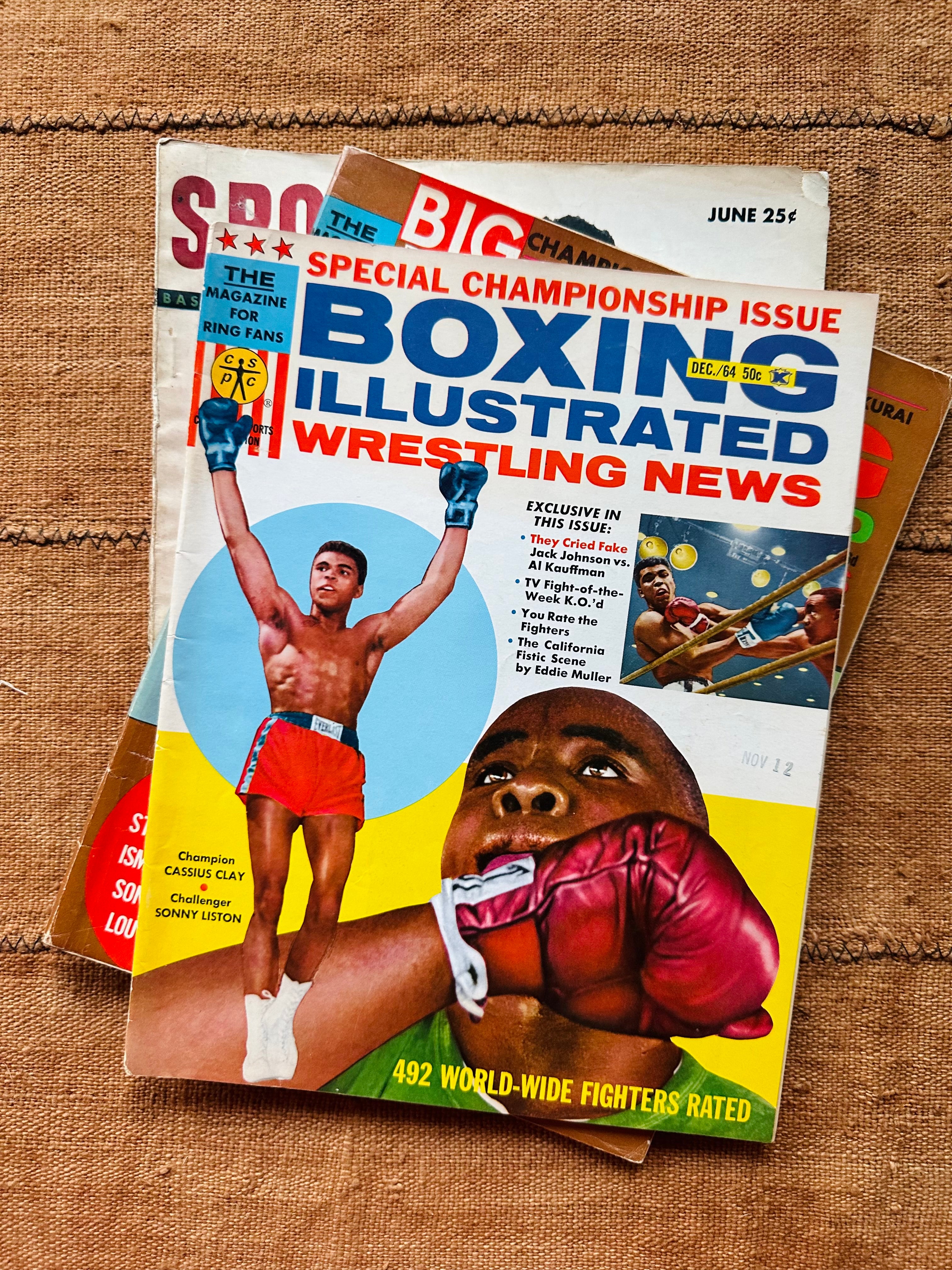 Vintage Boxing Magazine Issues