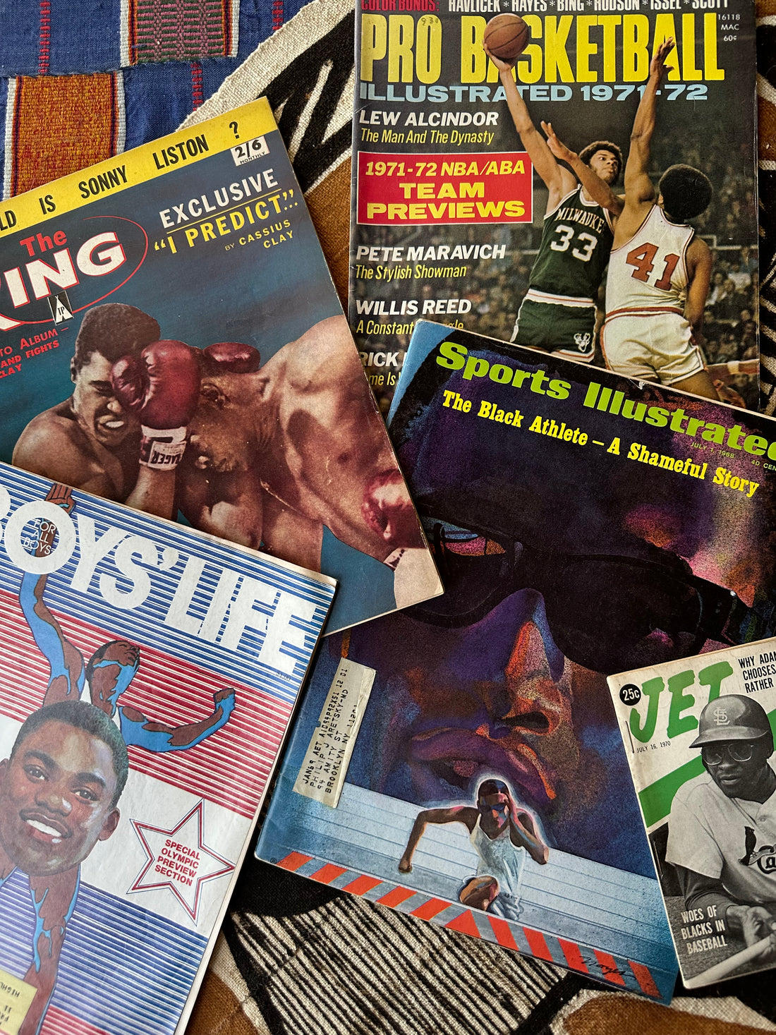 Assorted Vintage Sports Magazine Covers - Please Select