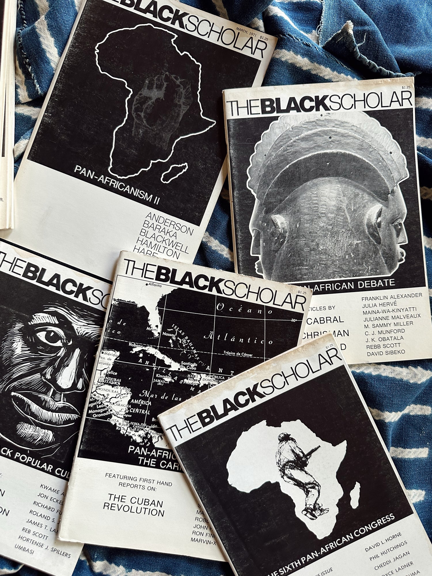 Vintage Black Scholar Journal Issues (Please Select)