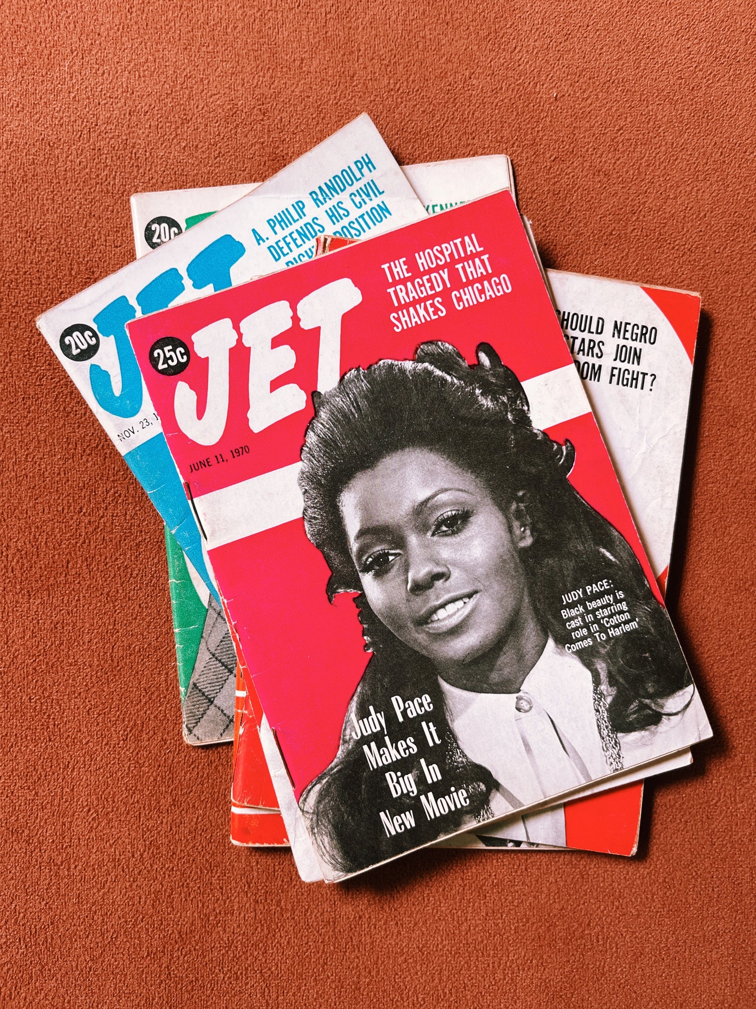 Vintage 1960-70 Jet Magazines (Please Select)
