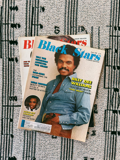 Vintage 1980’s Black Stars Magazines (Please Select)