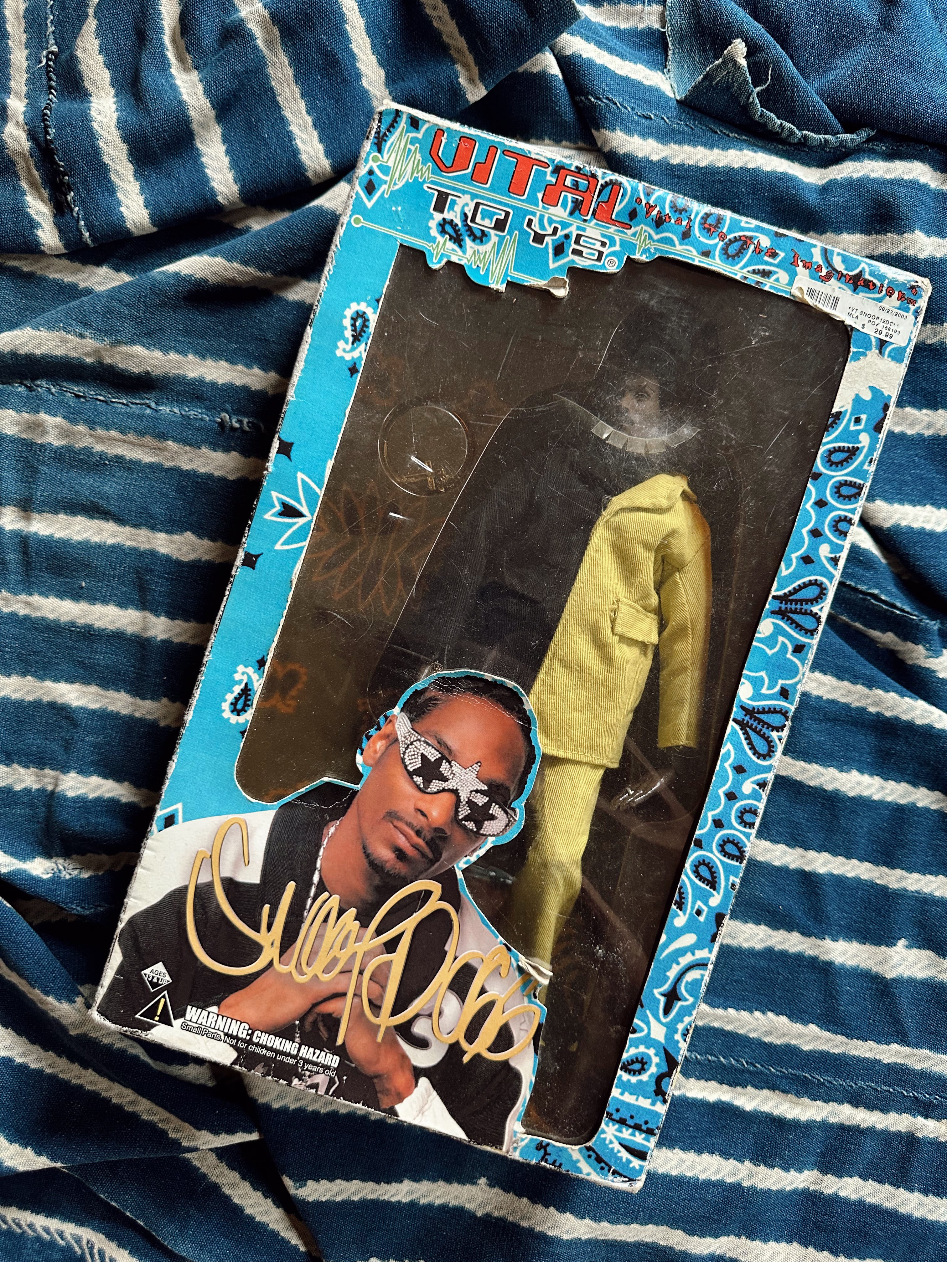Vintage Snoop Dog Action Figure Toy (1996)