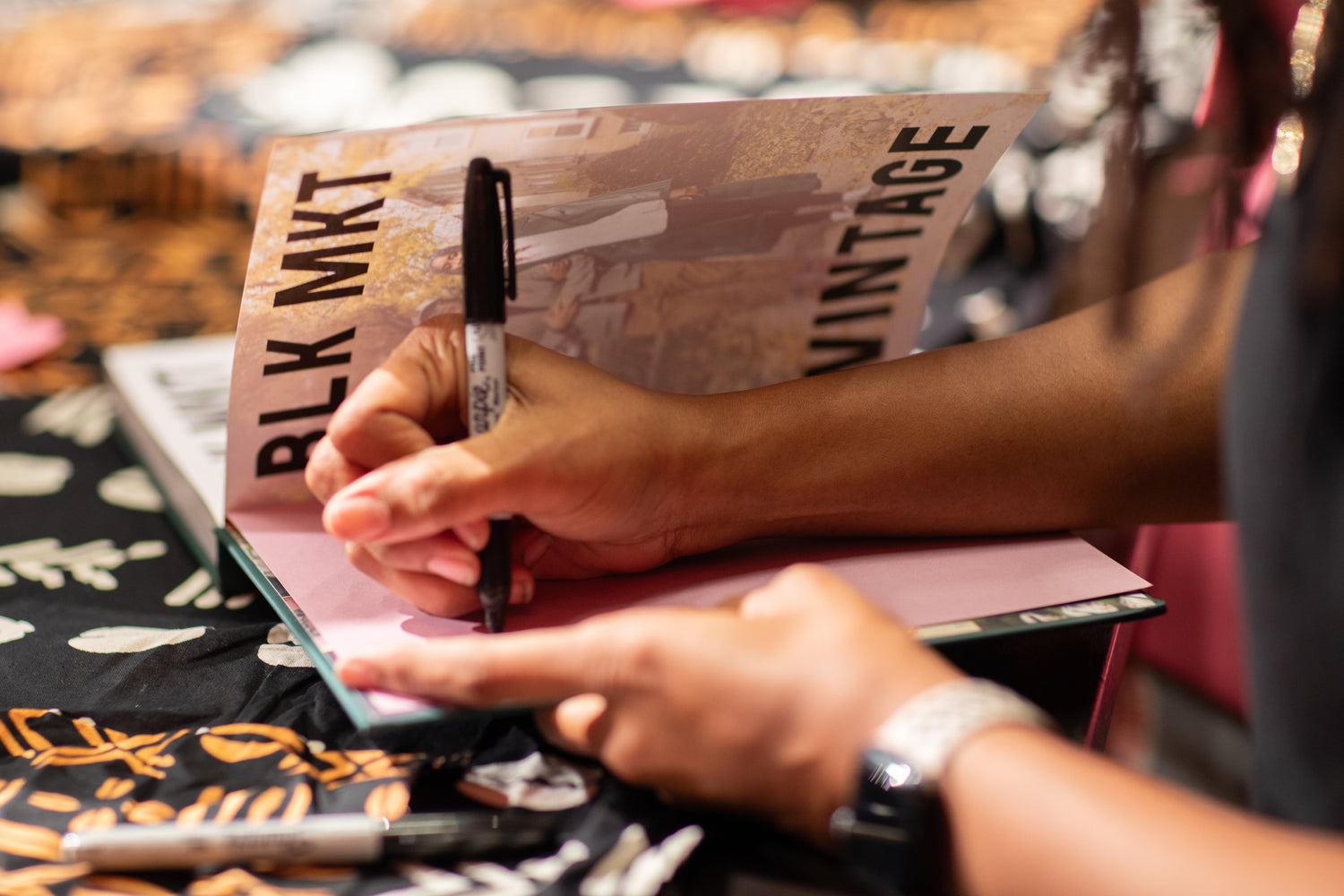 Hardcover &quot;BLK MKT Vintage: Reclaiming Objects and Curiosities That Tell Black Stories&quot;