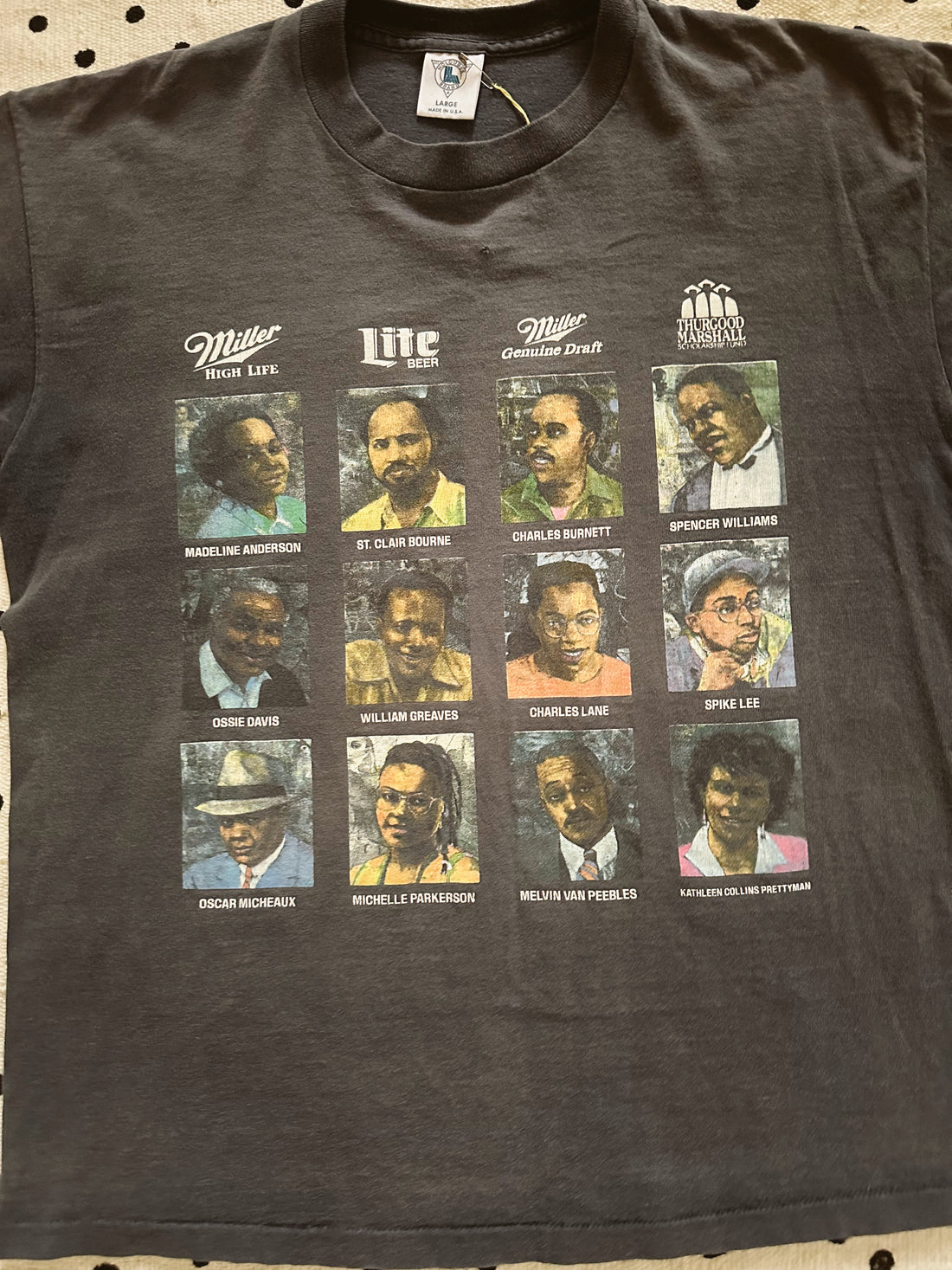 Vintage Gallery of Great Black Filmmaker Shirt (1990’s)