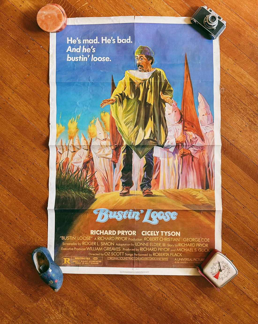 Vintage “Bustin’ Loose” Movie Poster (1981)
