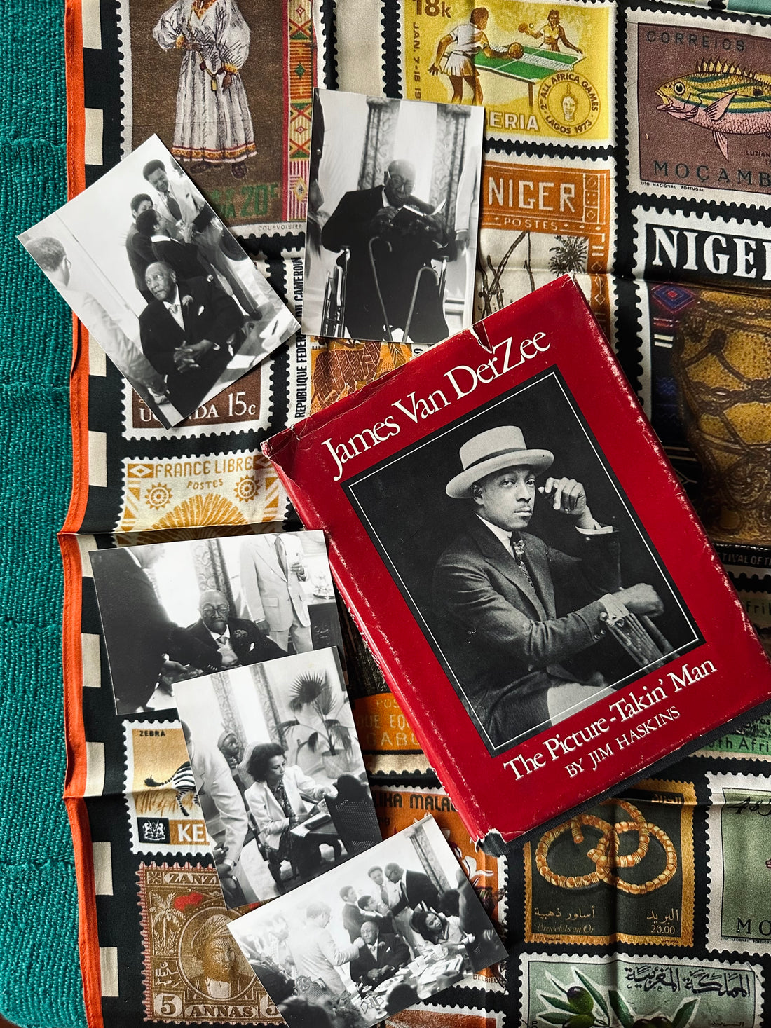 Vintage SIGNED “James Van Der Zee: The Picture-Takin’ Man” &amp; Photos