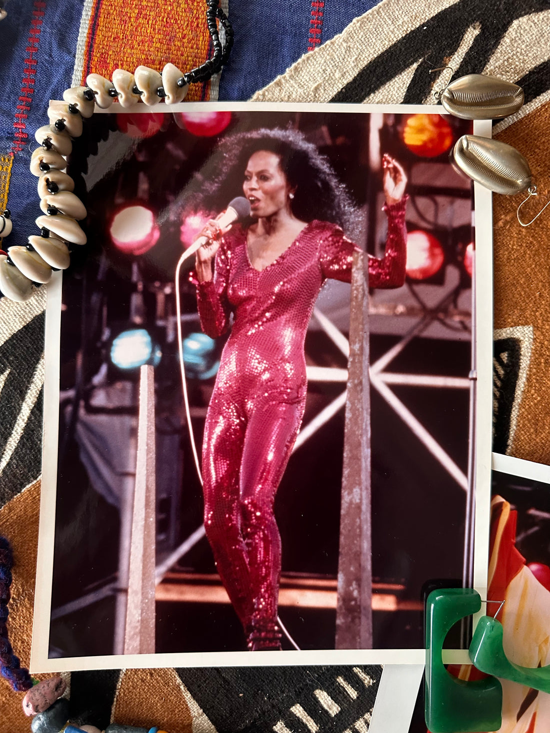 Vintage Diana Ross Concert Photographs (NYC, 1983)