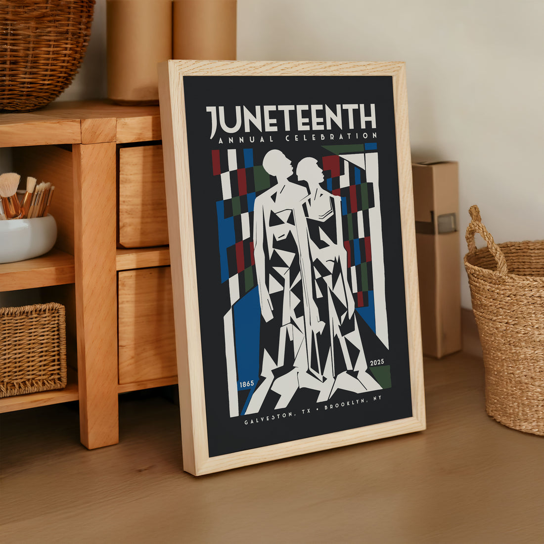 Juneteenth 2025 Annual Celebration Poster -- Large