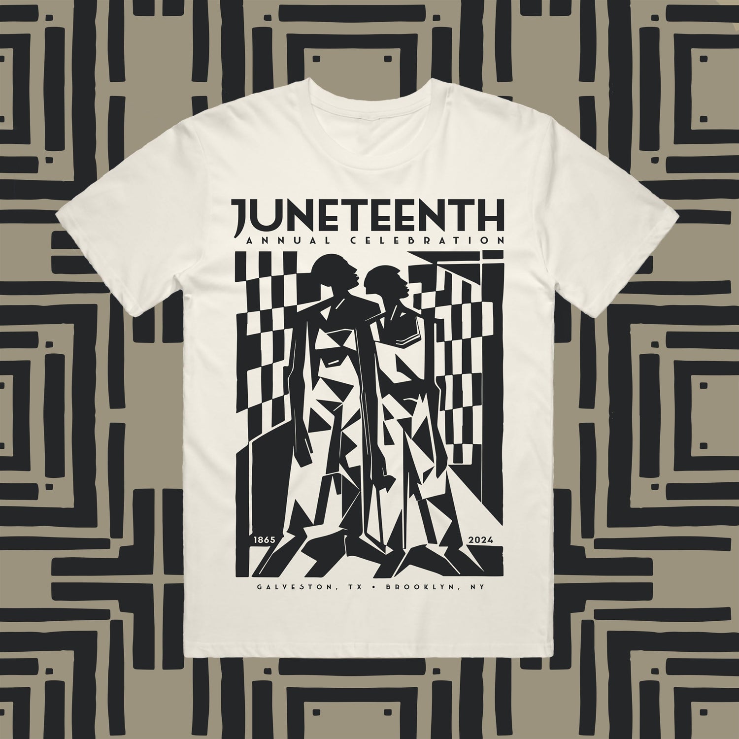 Juneteenth 2024 T-Shirt in Creme