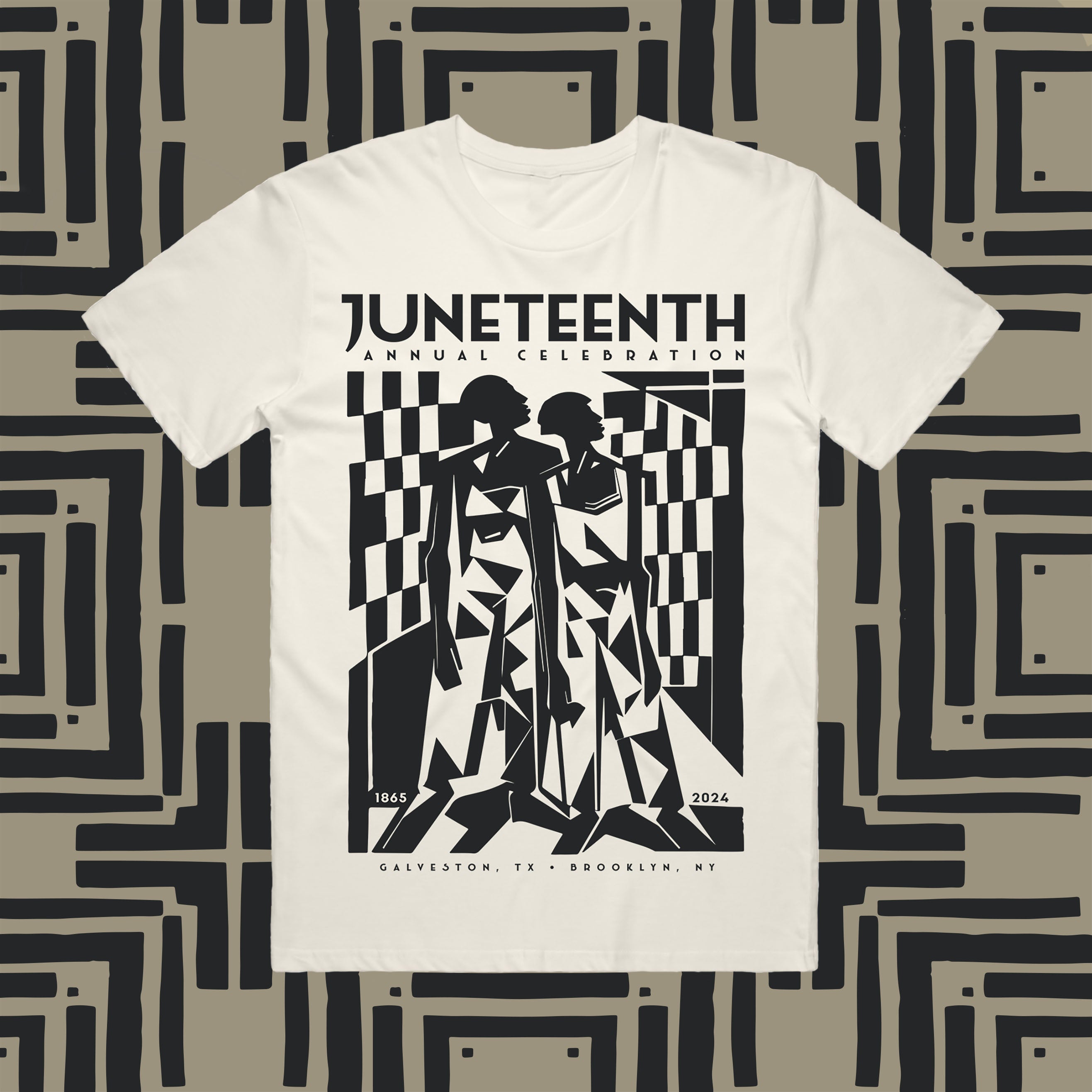 Juneteenth 2024 T-Shirt in Creme