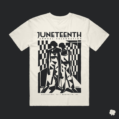 Juneteenth 2024 T-Shirt in Creme
