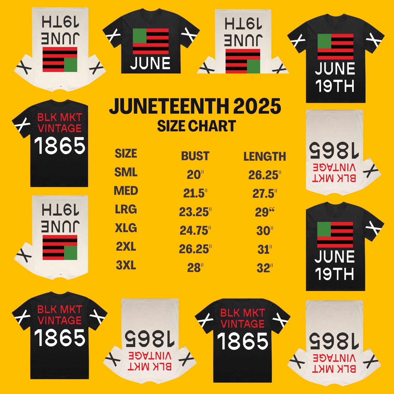 Juneteenth 2025 Annual Celebration T-Shirt (Cream) -- Delivery After Juneteenth