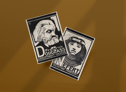 ABC’s of Great Negroes Flashcards (1933) -- Full Set