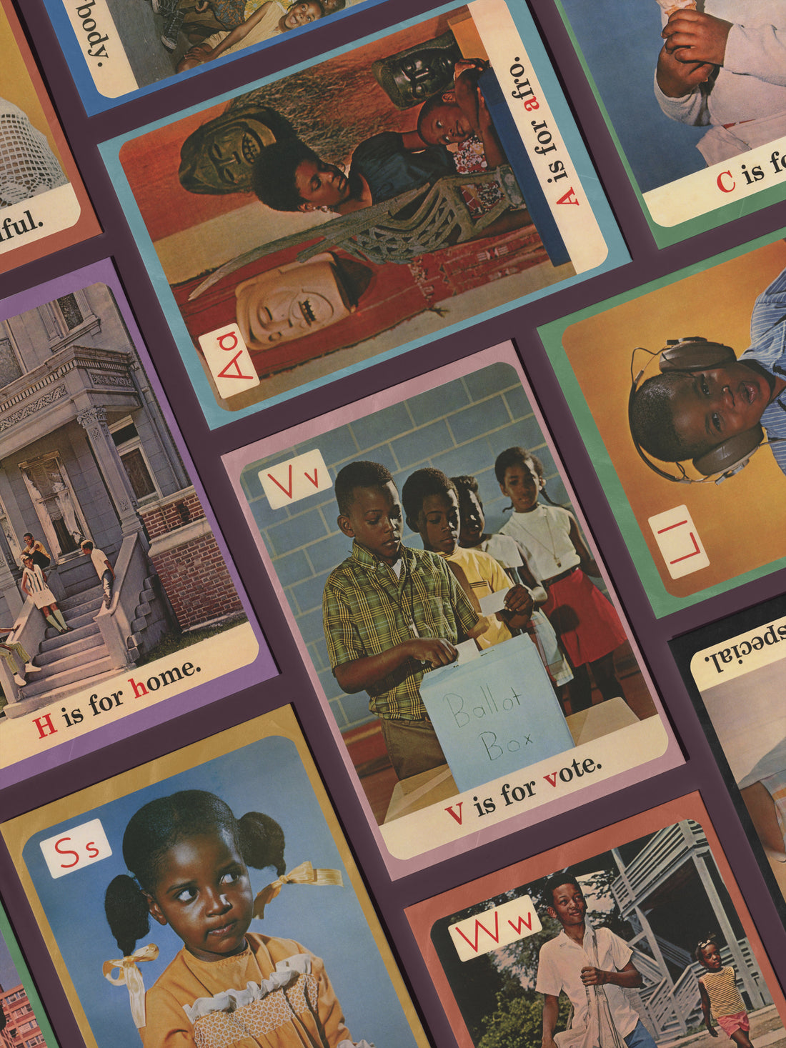 Young, Vintage &amp; Black Flashcard (Full Set of 26)