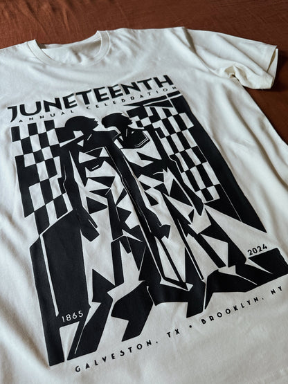 Juneteenth 2024 T-Shirt in Creme
