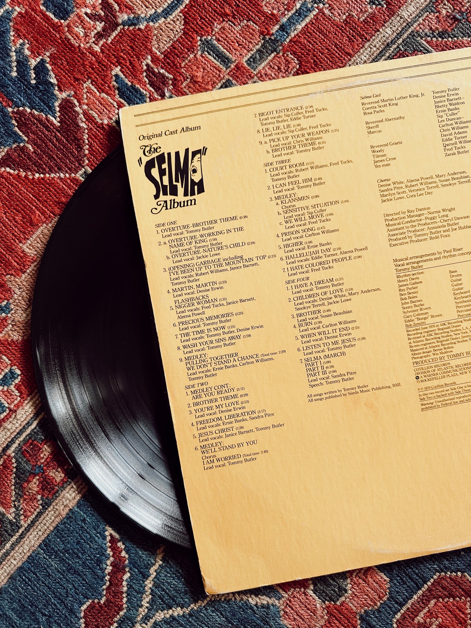 Vintage "Selma" Musical Soundtrack Vinyl Record