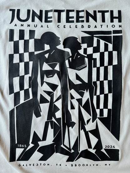 Juneteenth 2024 T-Shirt in Creme