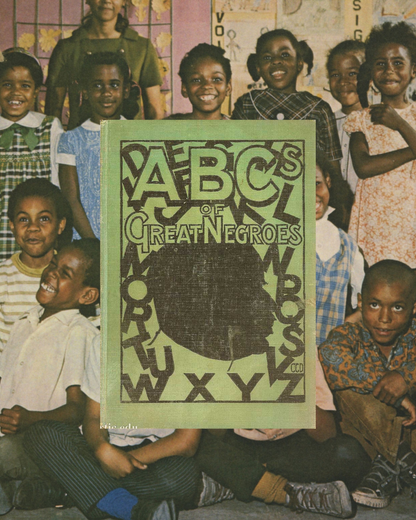 ABC’s of Great Negroes Flashcards (1933) -- Full Set