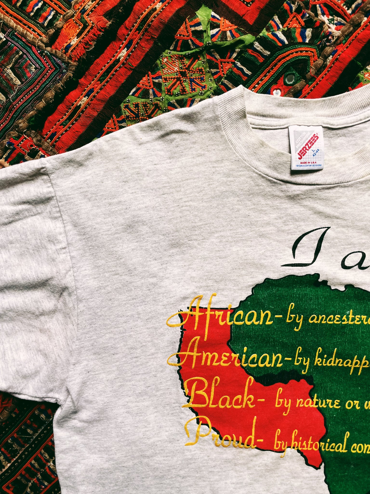 Vintage “I Am African American” T-Shirt (1990’s)