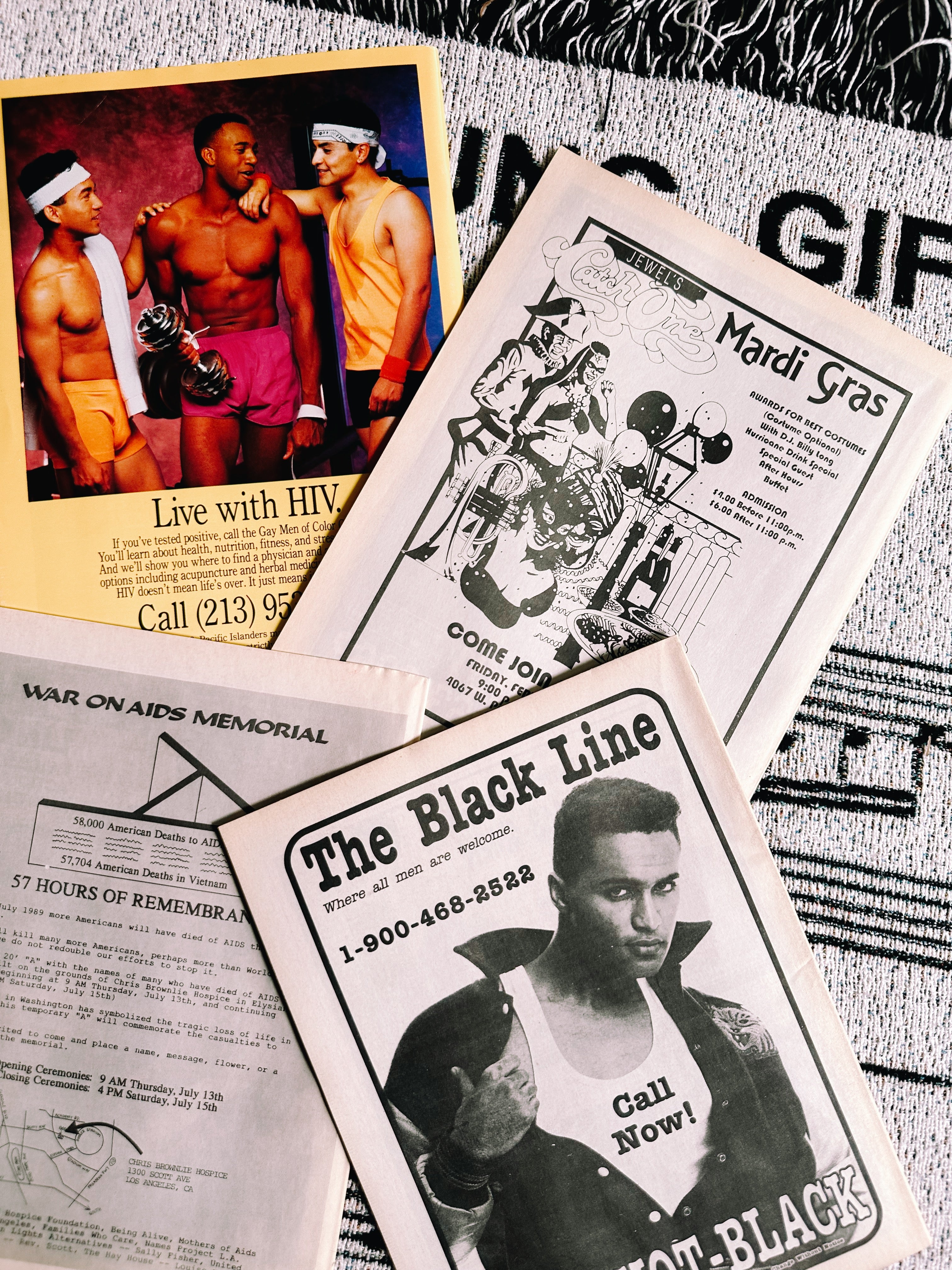Vintage Issue of "BLK: The National Black Lesbian and Gay Newsmagazine" (Please Select)