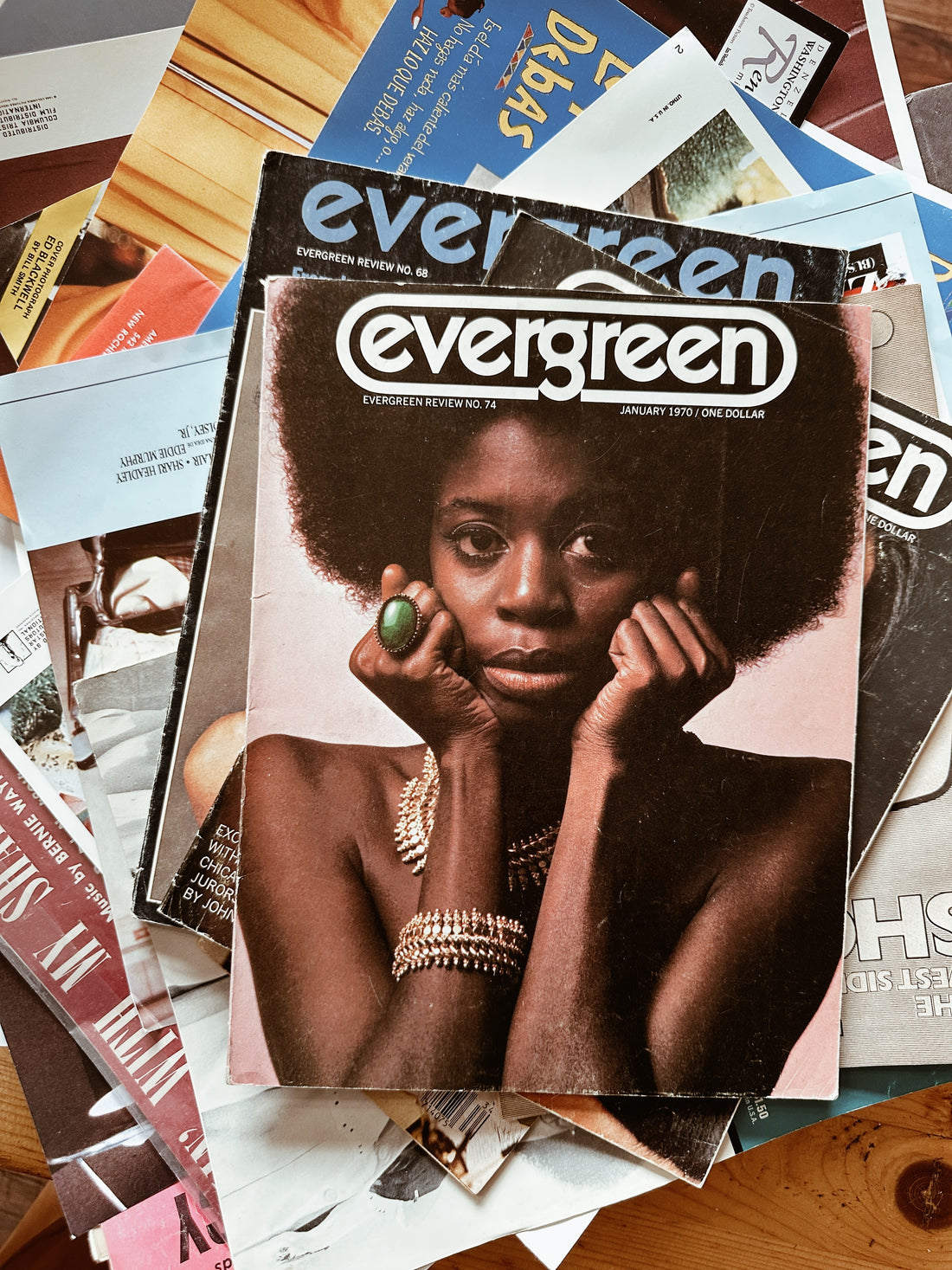 Vintage Evergreen Magazines (Please Select)