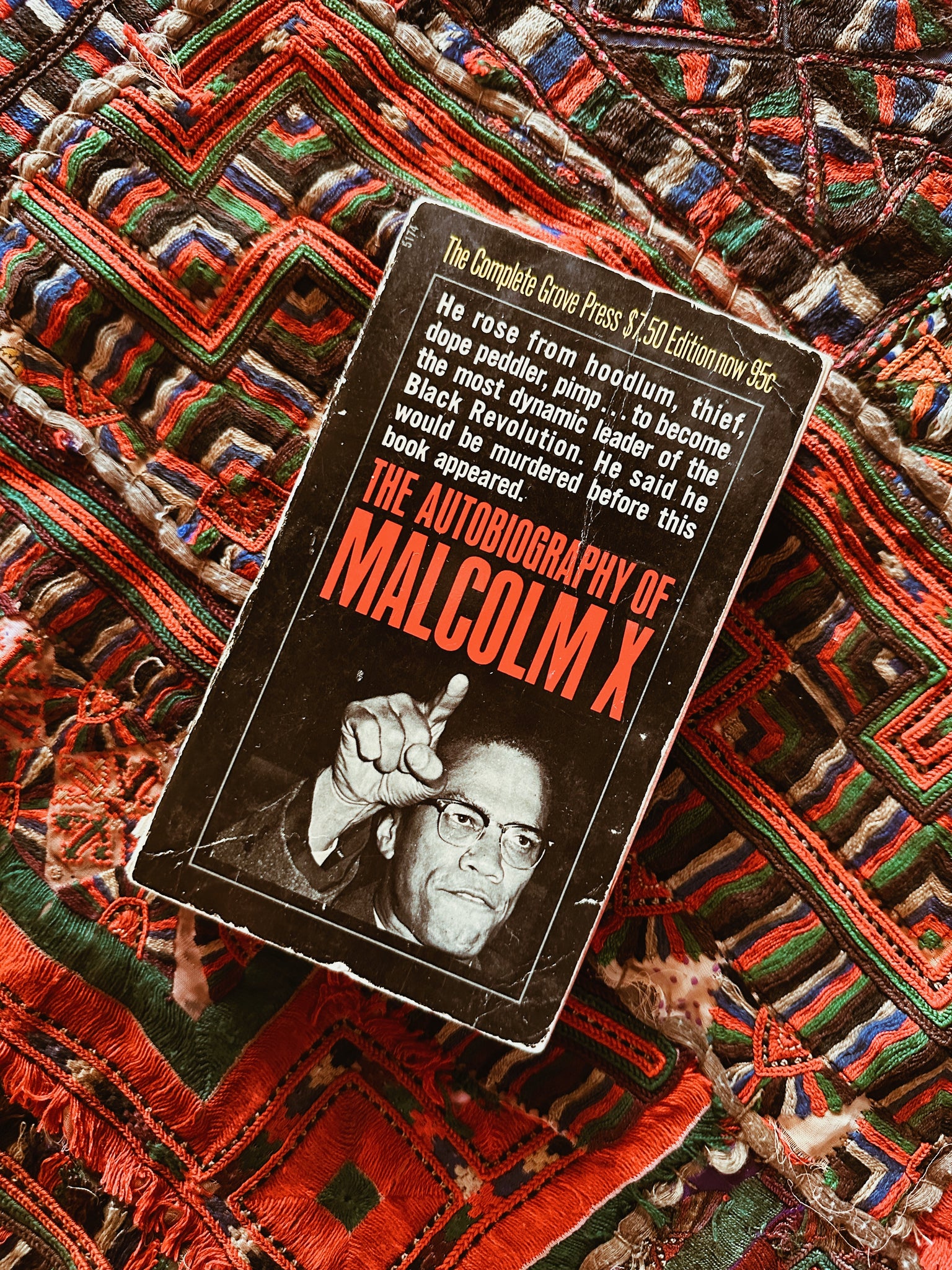 Vintage Softcover “The Autobiography of Malcolm X” (1966)