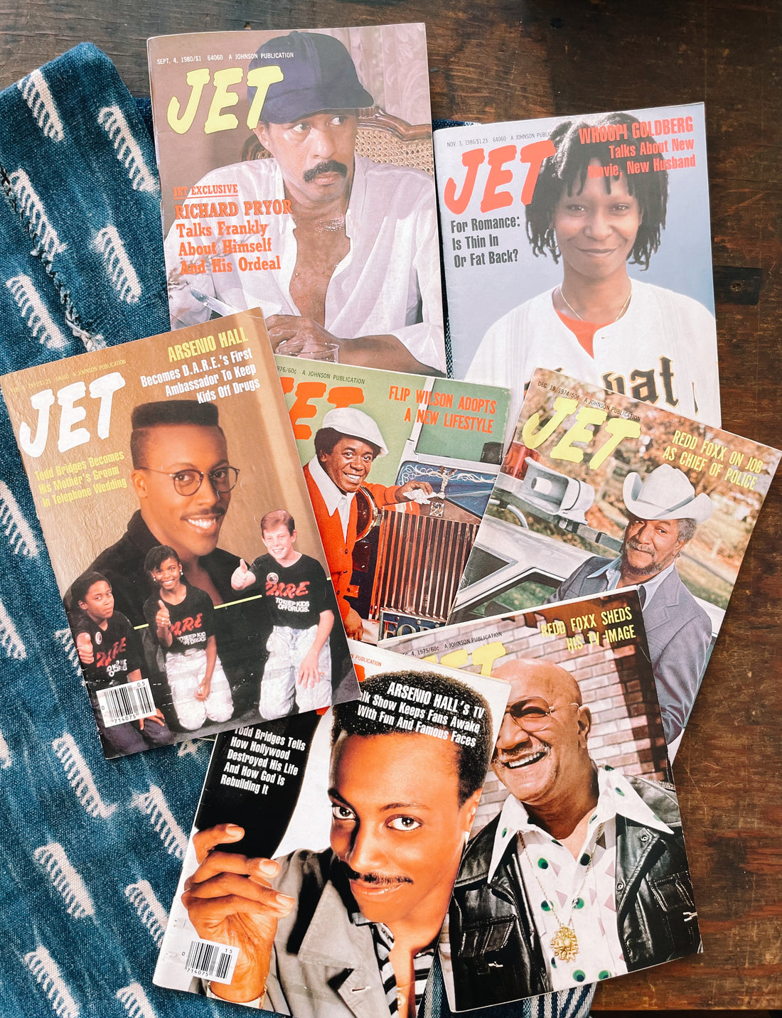 Vintage Assorted Comedian Cover Jet Magazines (Please Select)