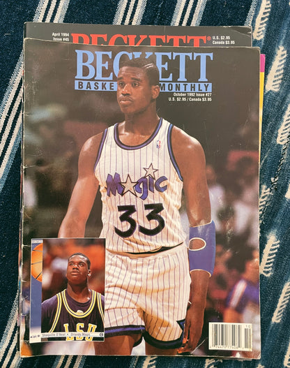 Vintage Assorted Shaquille O’Neal Magazines (Please Select)