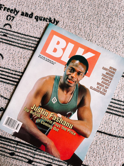 Vintage Issue of "BLK: The National Black Lesbian and Gay Newsmagazine" (Please Select)