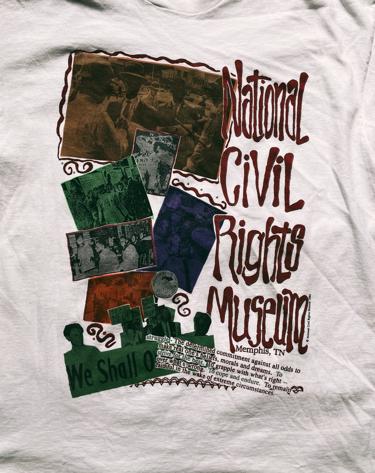 Vintage “National Civil Rights Museum” T-Shirt (1990’s)