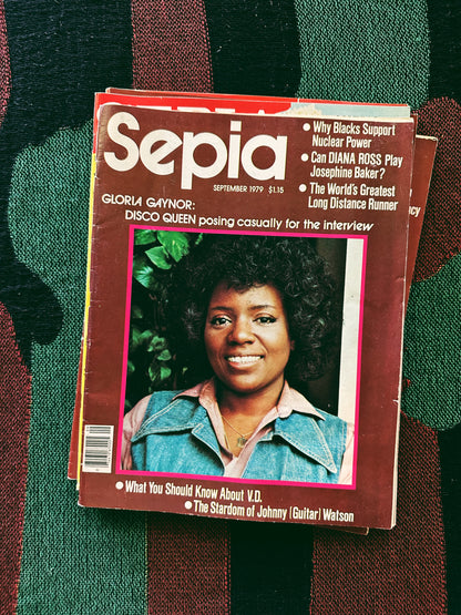 Vintage Sepia Magazine Issues (Please Select)