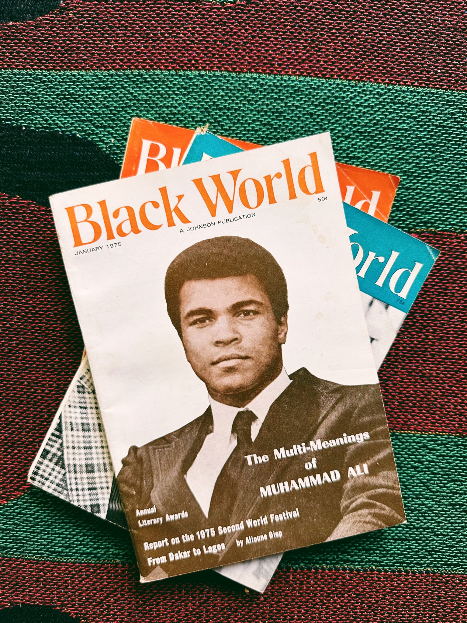 Vintage Black World Magazine // Please Select