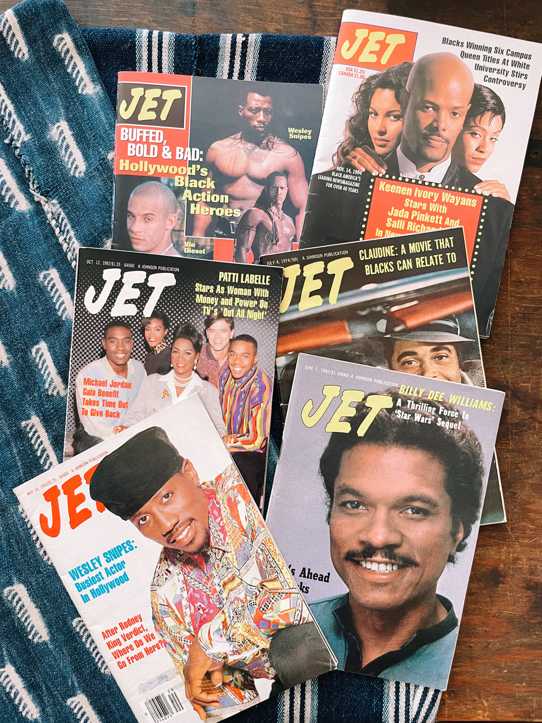 Vintage Assorted Movie Cover Jet Magazines (Please Select)