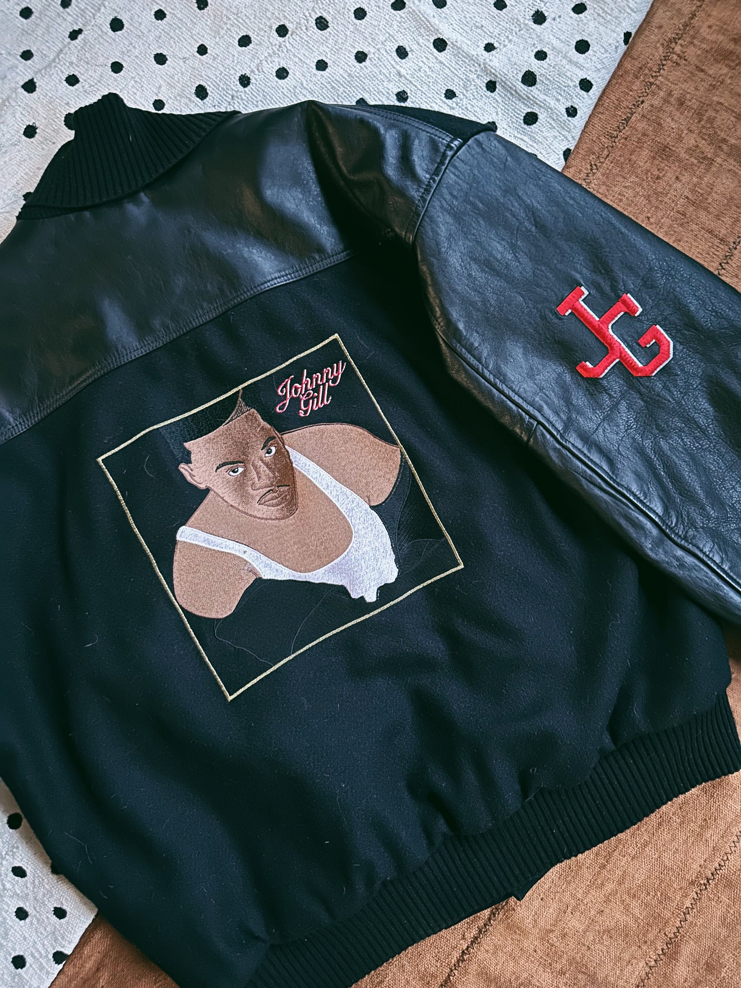 Vintage Johnny Gill - Platinum 2 Tour Crew Jacket