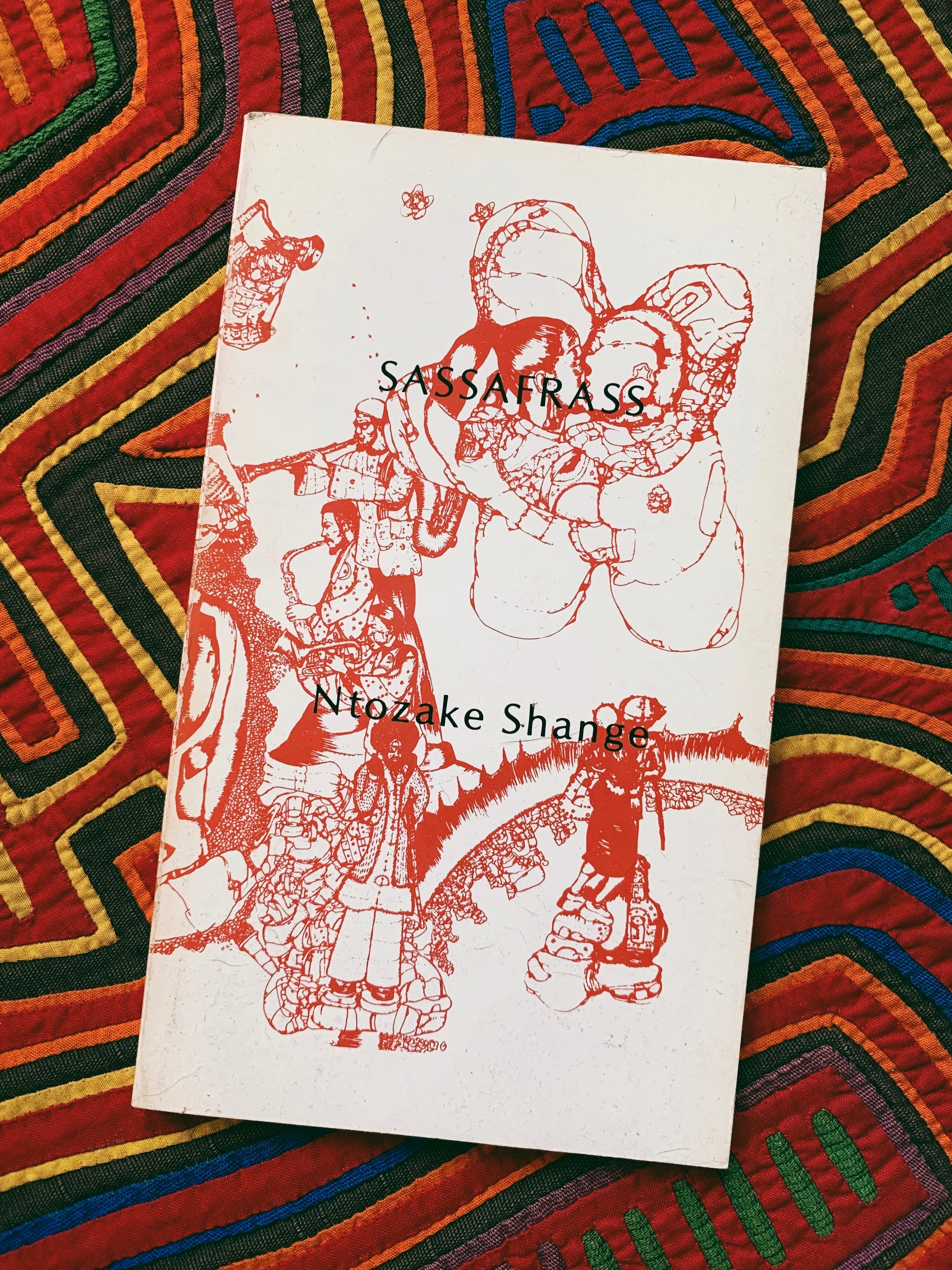 Vintage SIGNED Softcover “Sassafrass” by Ntozake Shange (First Edition, 1976)