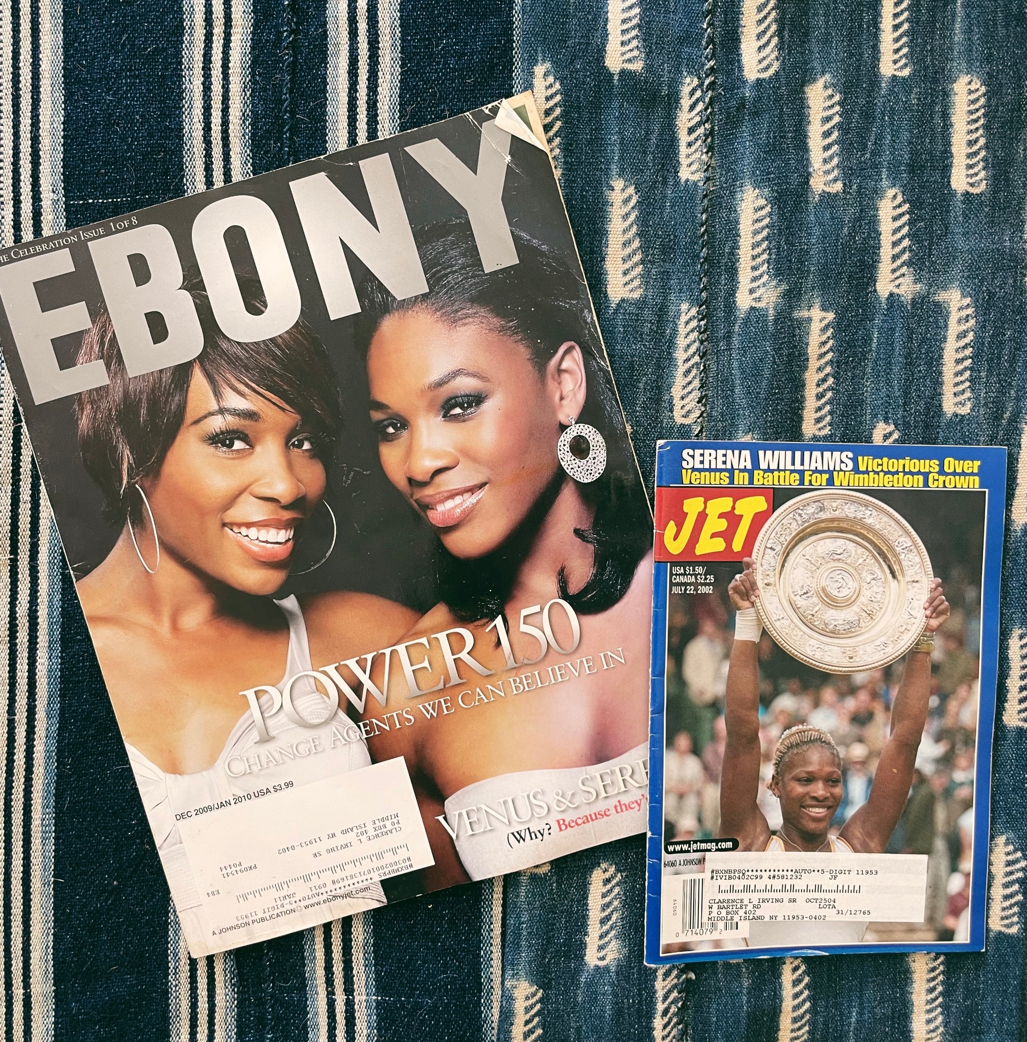 Vintage Assorted Serena Williams Magazines (Please Select)