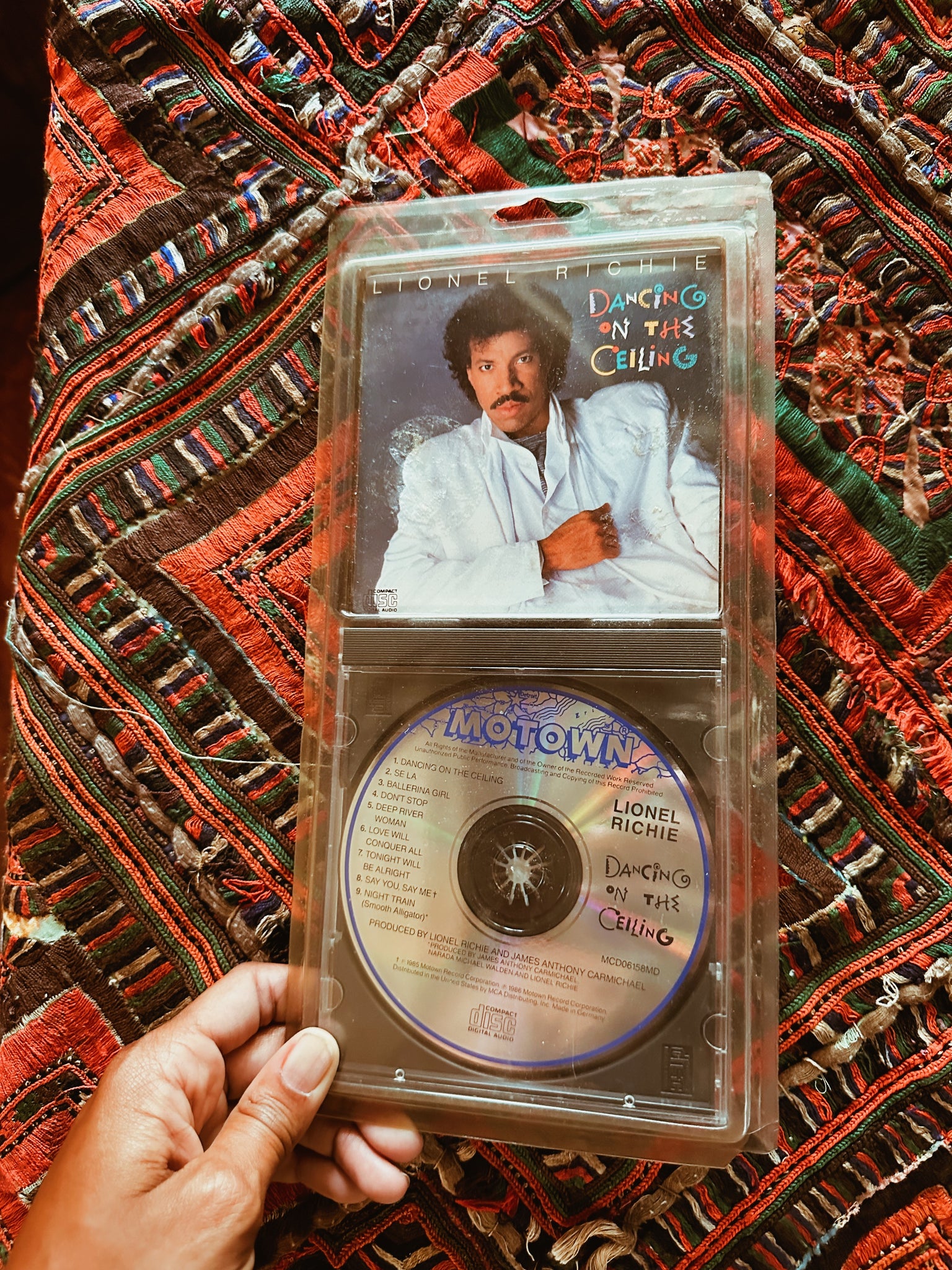 Vintage SEALED Promotional Smokey Robinson CD (1986)