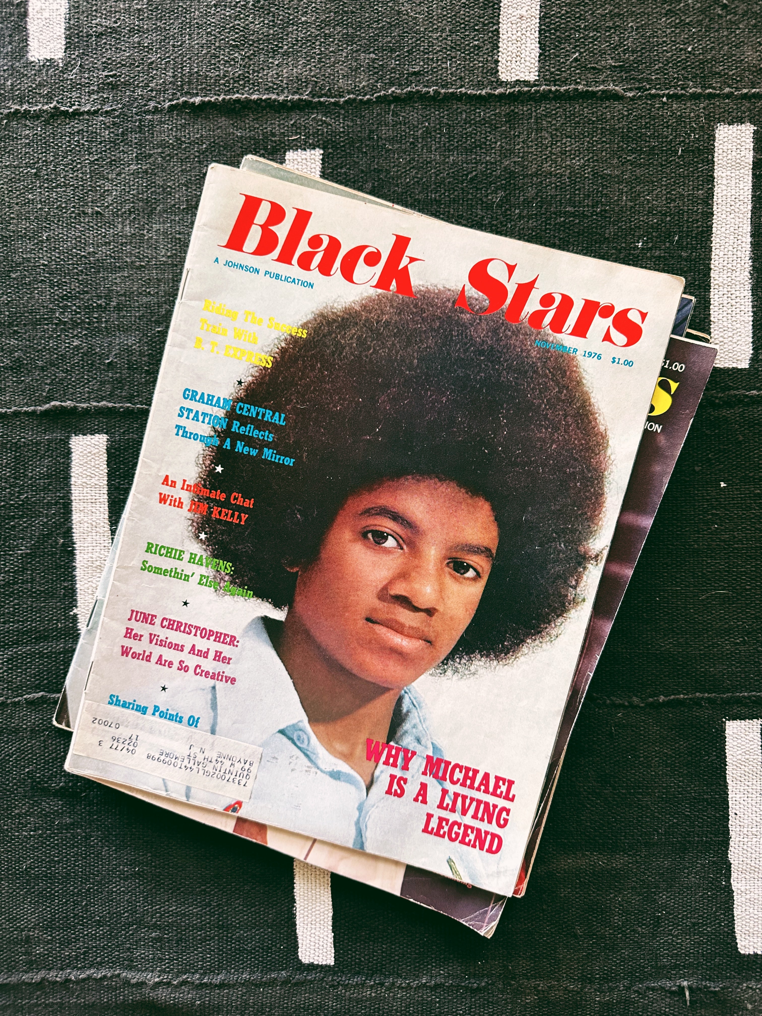 Vintage 1970’s Black Stars Magazines (Please Select)