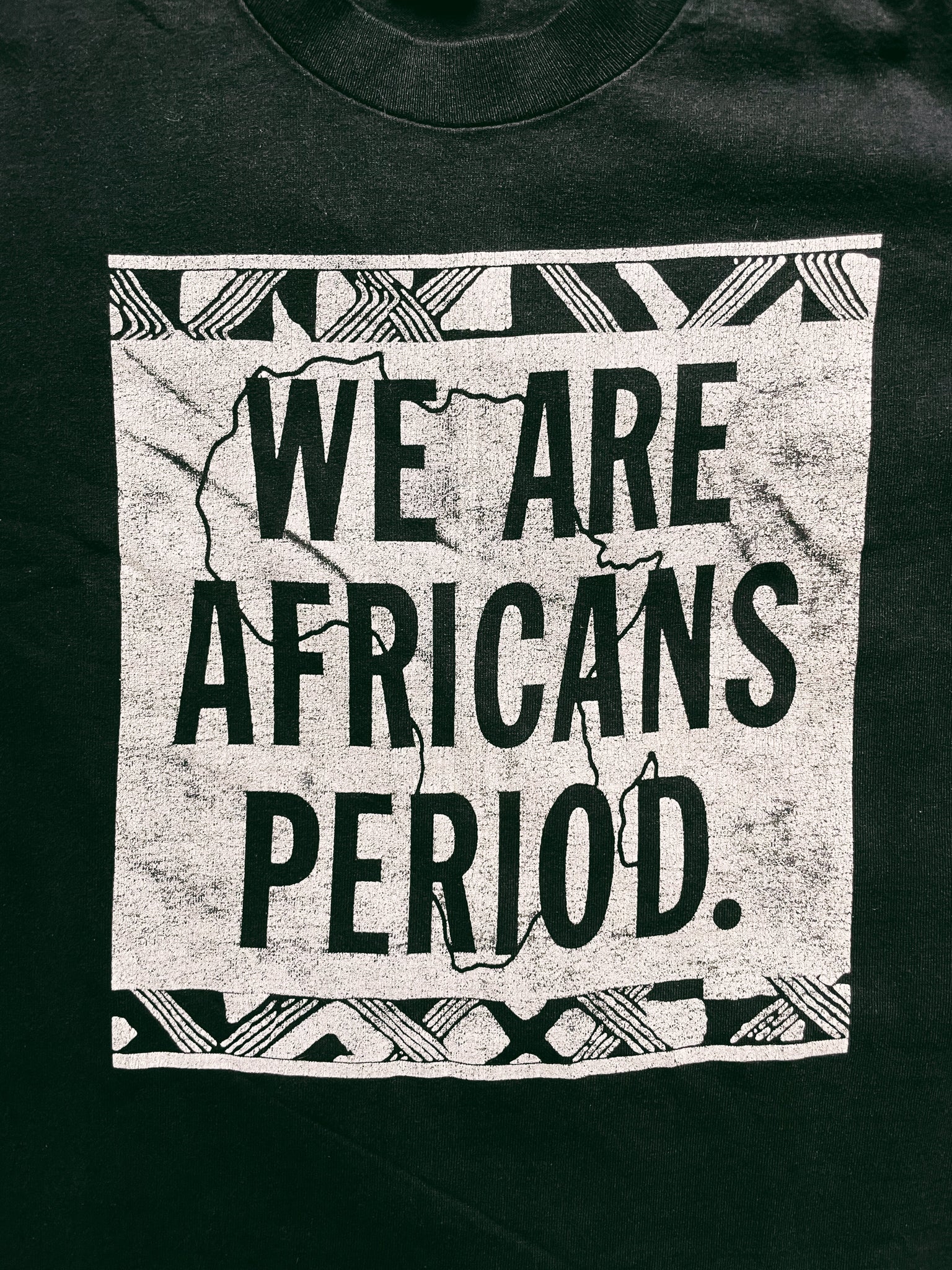 Vintage “We Are Africans Period” T-Shirt (1990’s)