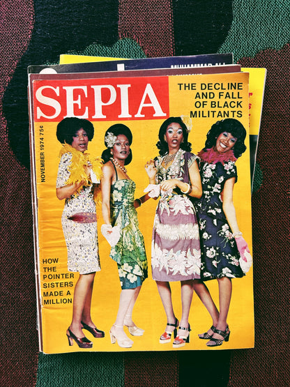 Vintage Sepia Magazine Issues (Please Select)
