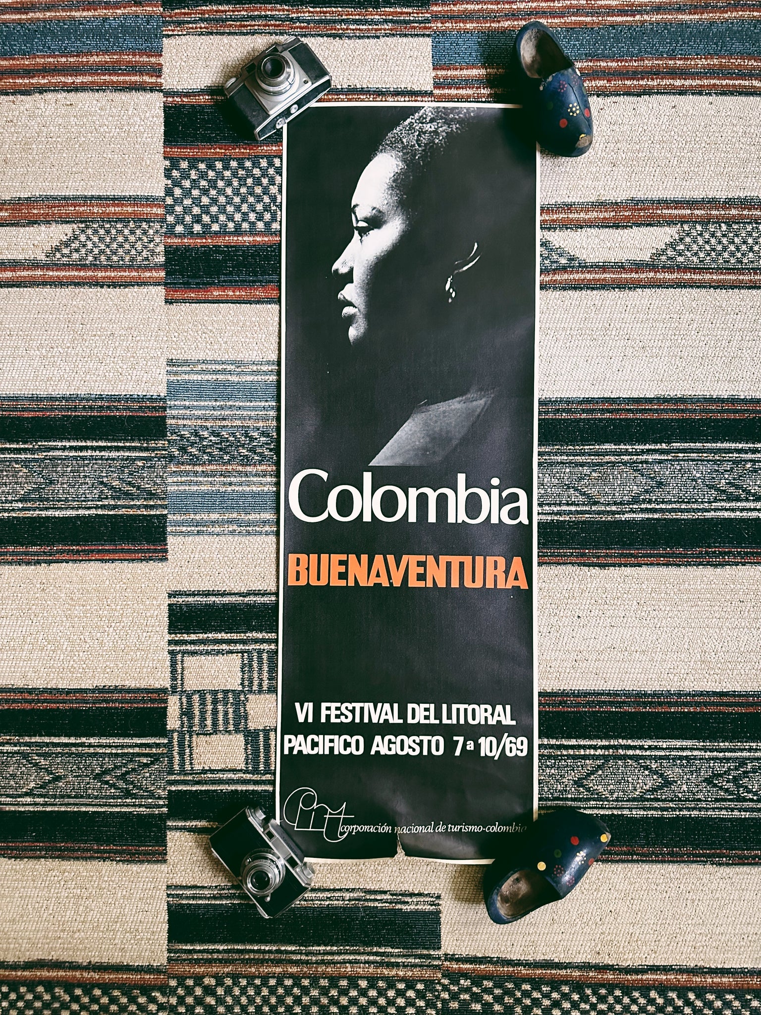 Vintage Colombia Literary Festival Poster