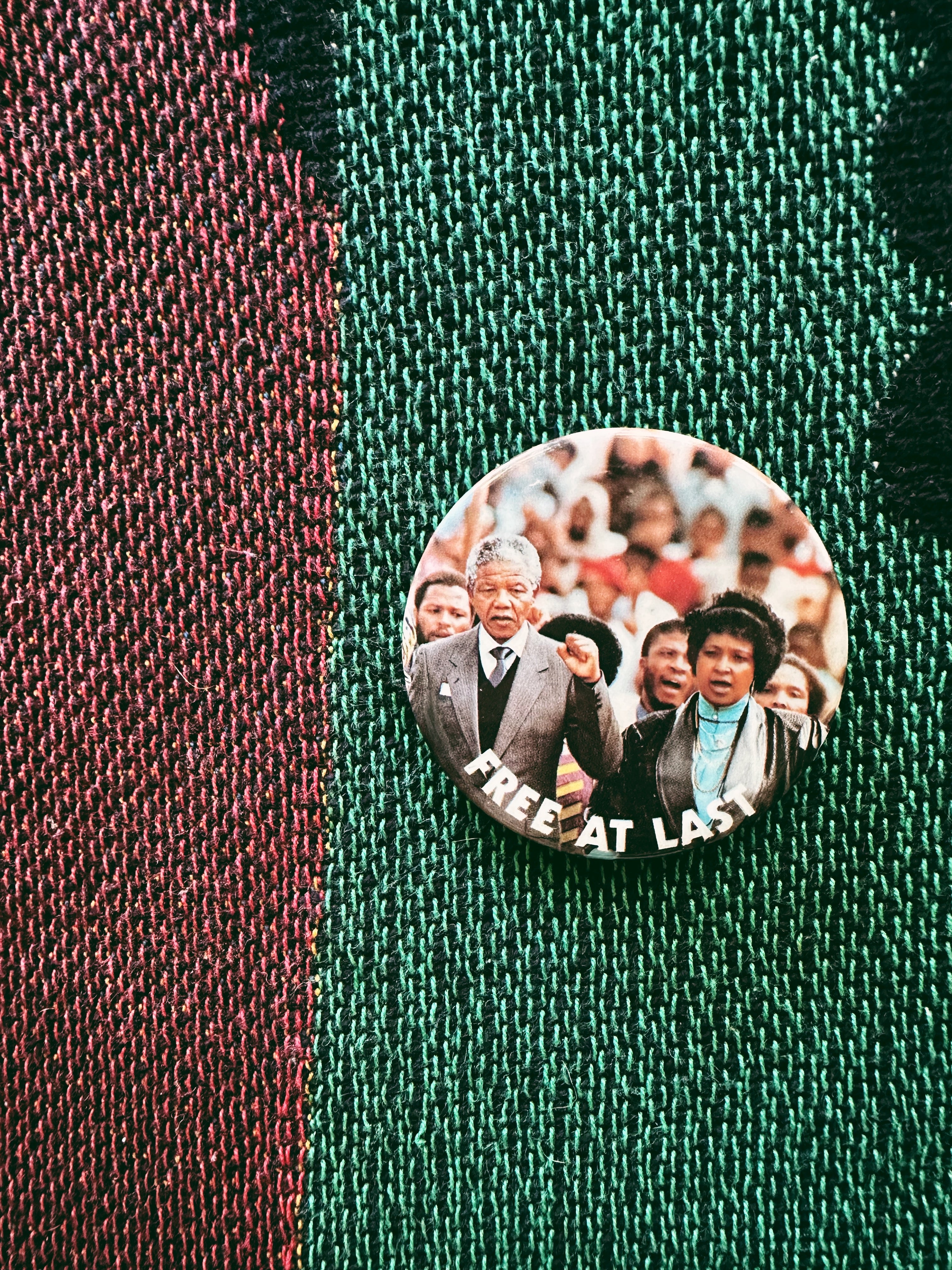 Vintage Afro-Liberation Political Pins (Please Select)
