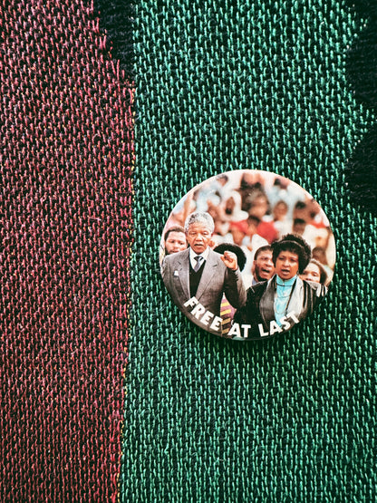 Vintage Afro-Liberation Political Pins (Please Select)