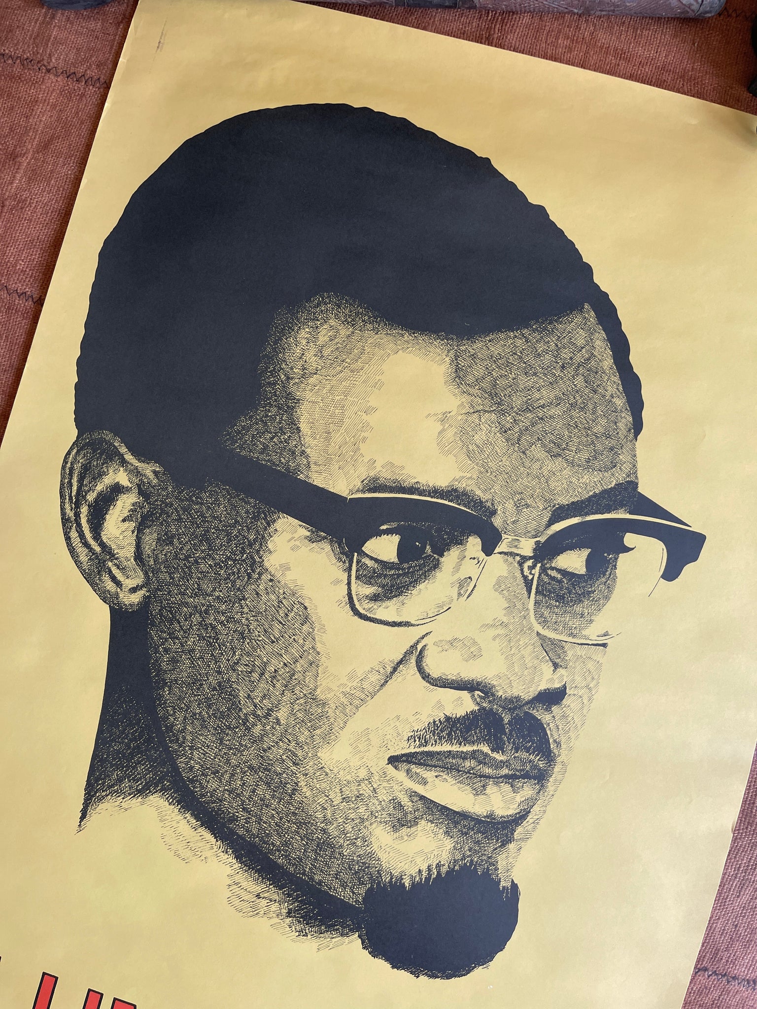Vintage Patrice Lumumba Rare OSPAAAL Poster (Cuba, 1981)