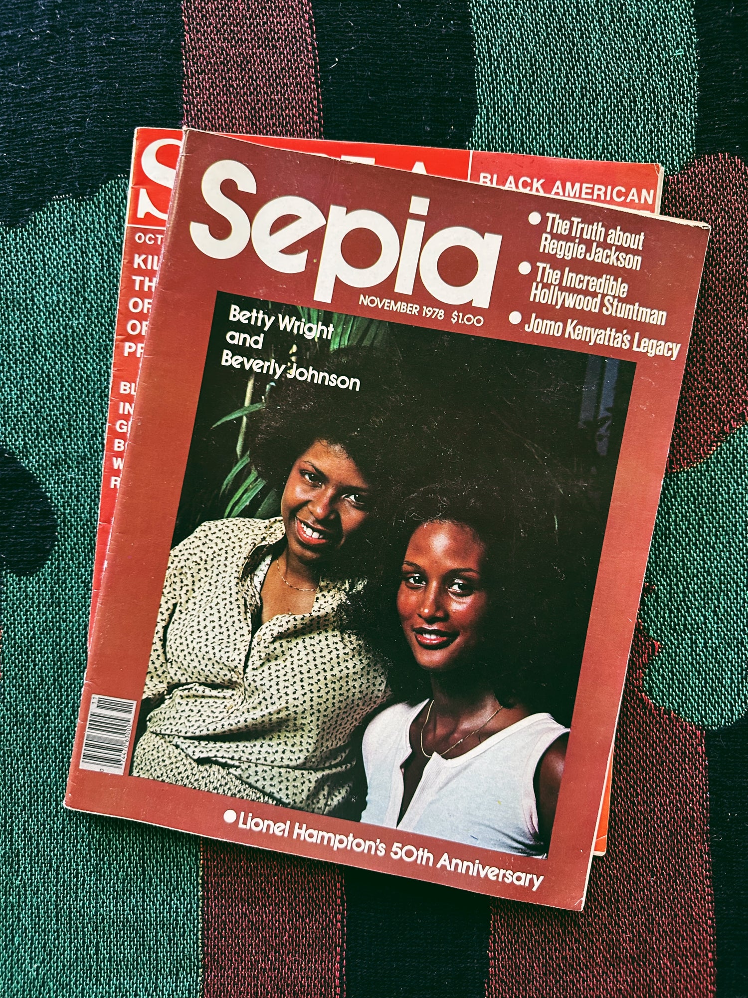 Vintage Sepia Magazine Issues (Please Select)