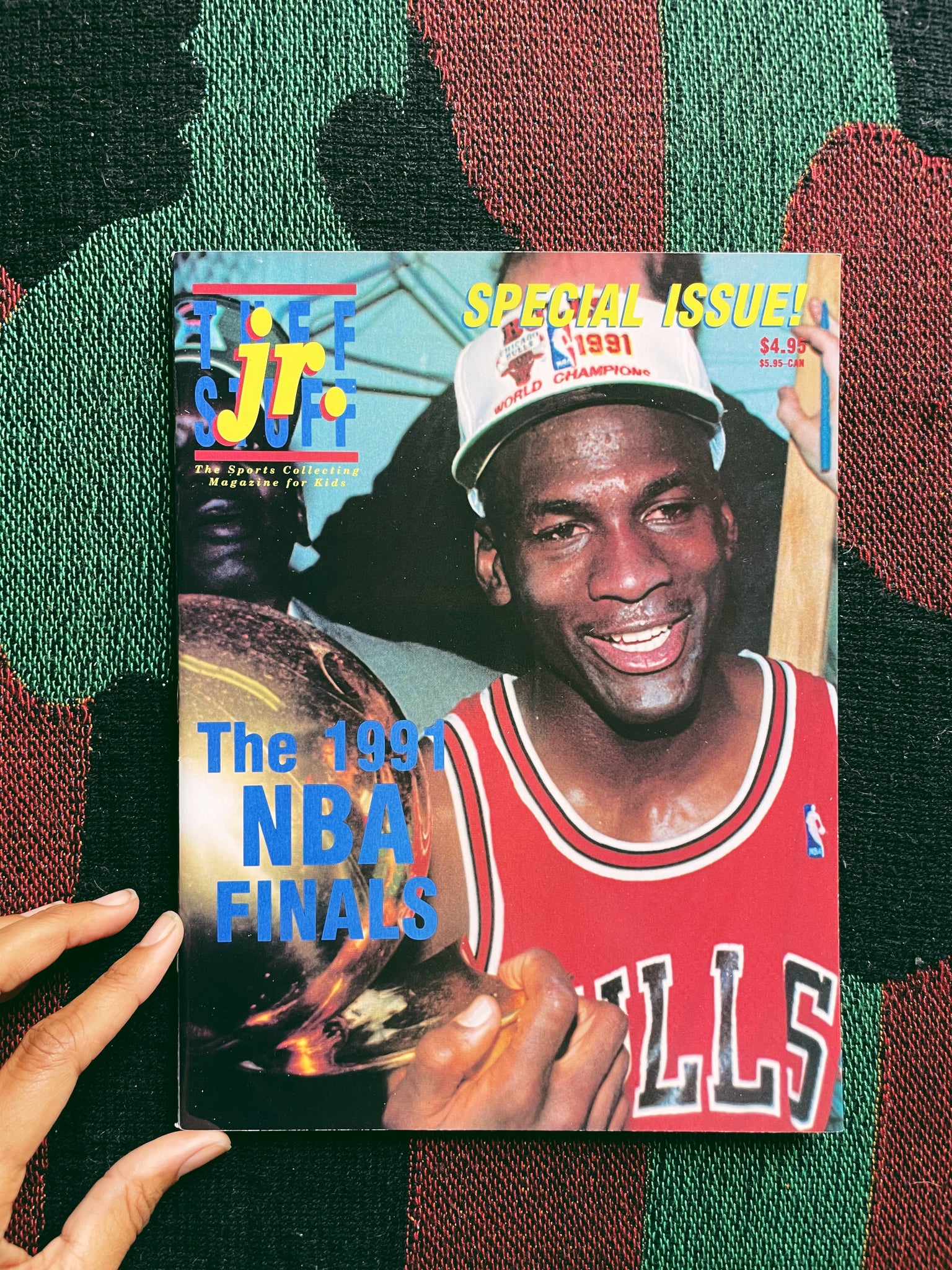 Vintage Softcover Tuff Stuff Jr. w/ Michael Jordan (1991)