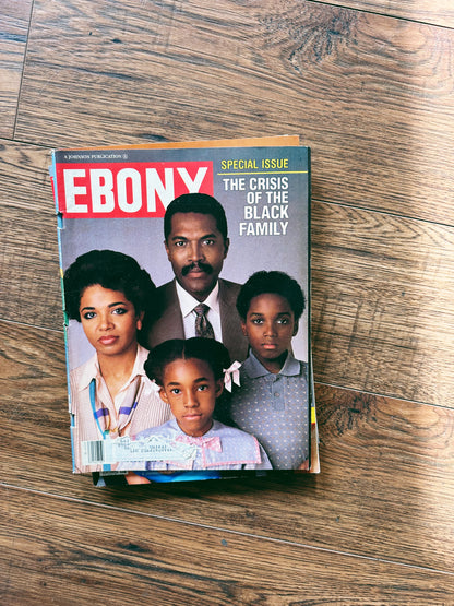 Vintage Assorted Ebony Magazines // Please Select